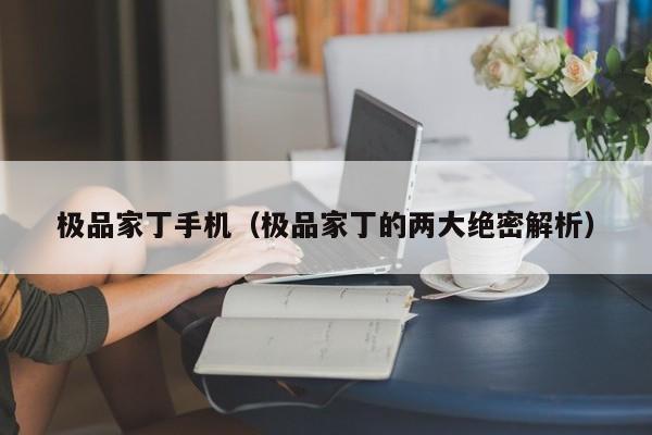 极品家丁手机（极品家丁的两大绝密解析）