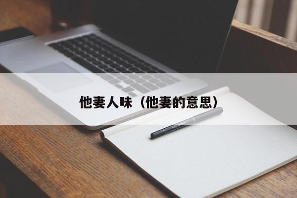 他妻人味（他妻的意思）