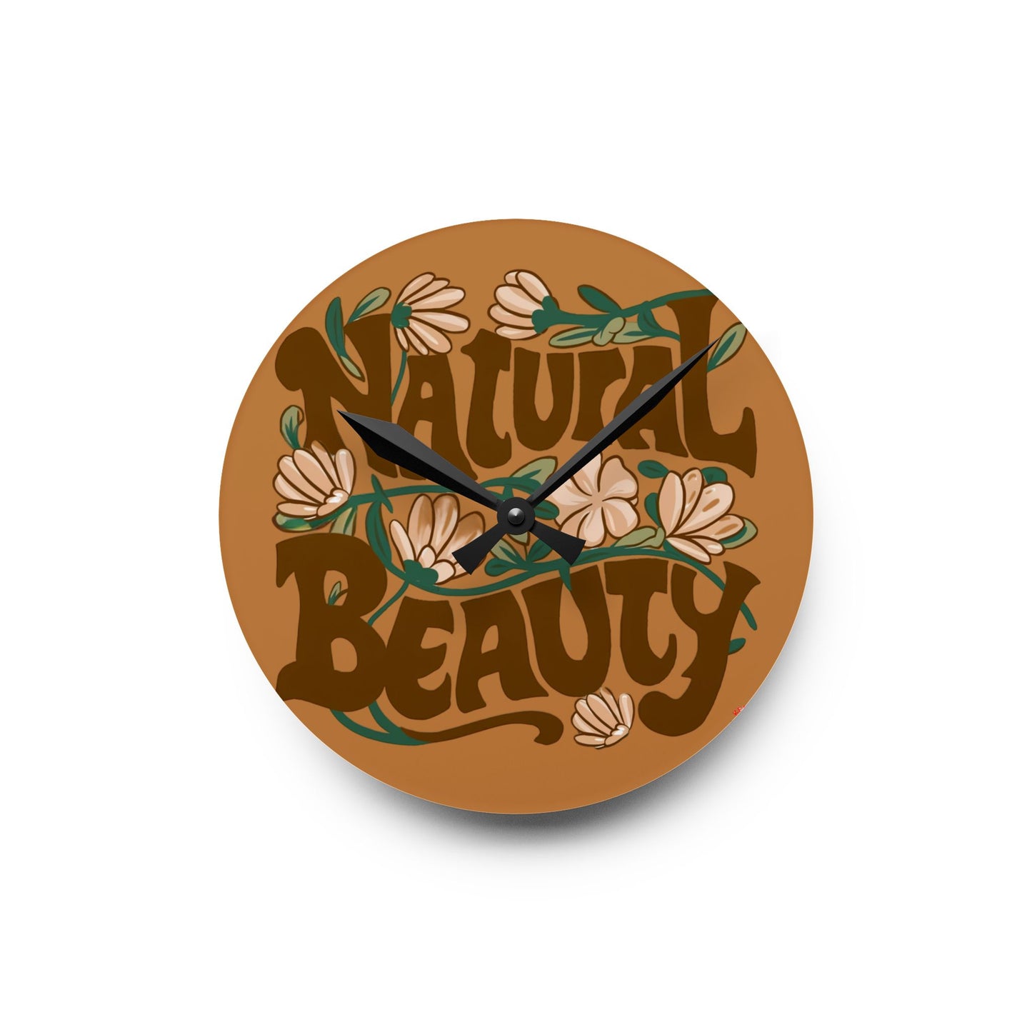 Natural Beauty 2.0 -- Acrylic Wall Clock