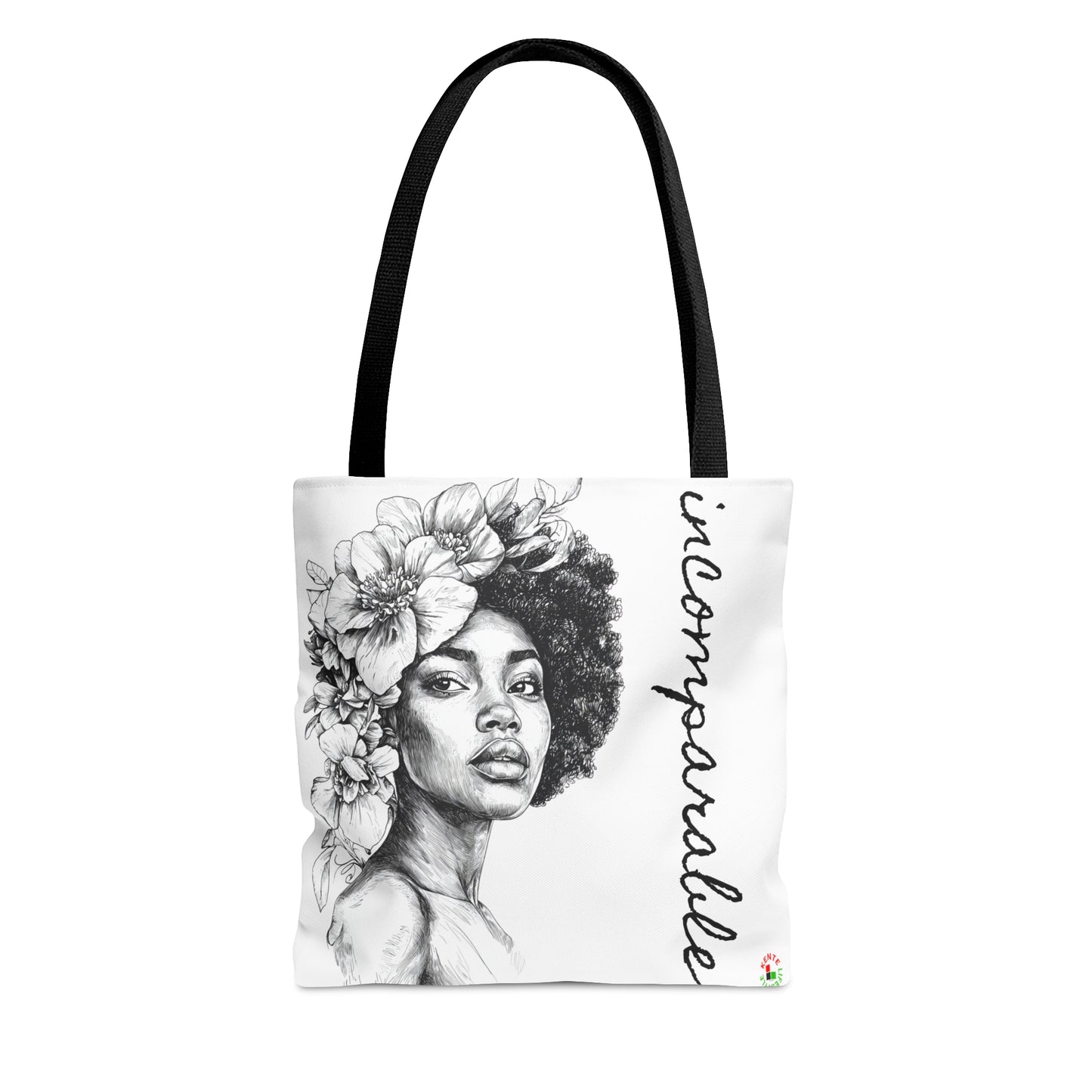 "Incomparable" Tote Bag | Bold & Stylish | Kente Lifestyle Apparel