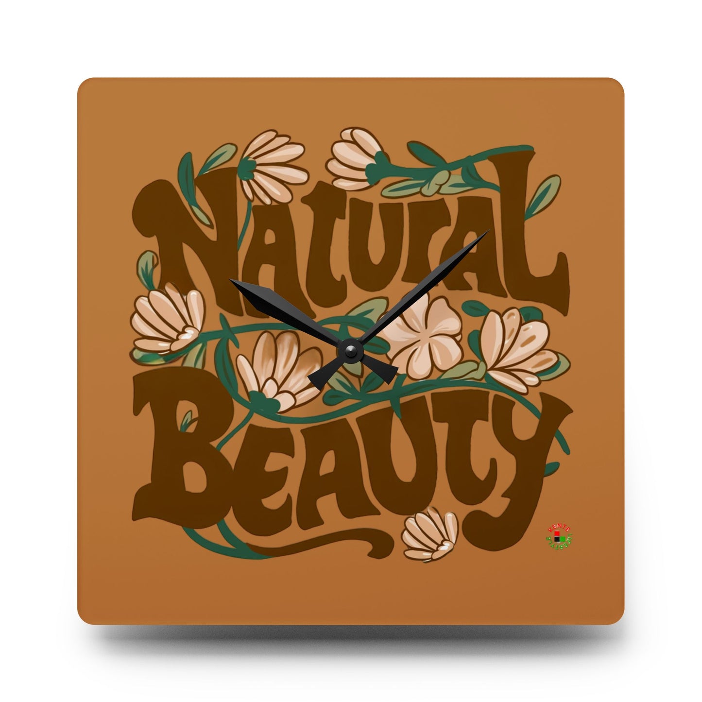 Natural Beauty 2.0 -- Acrylic Wall Clock