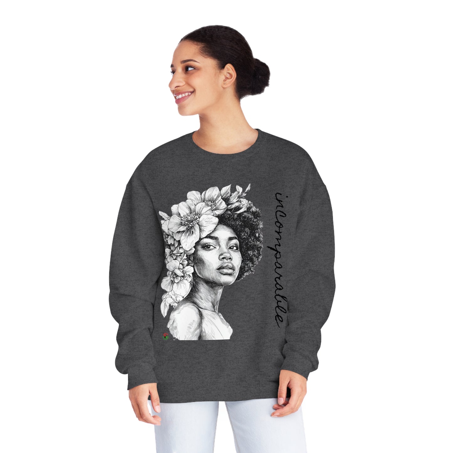 "Incomparable" Sweatshirt | Bold & Stylish | Kente Lifestyle Apparel