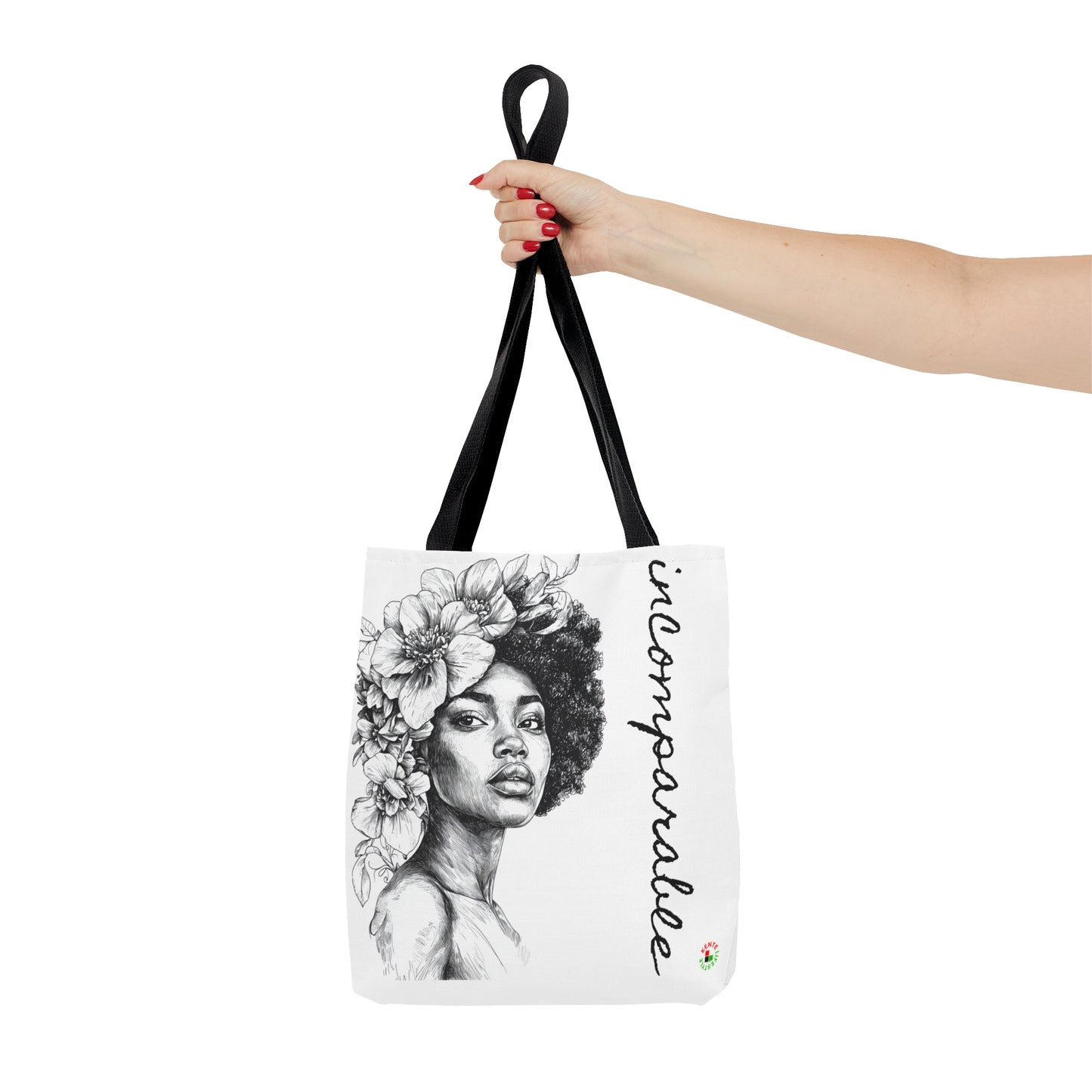 "Incomparable" Tote Bag | Bold & Stylish | Kente Lifestyle Apparel